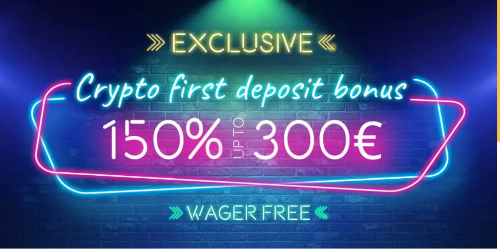 Casino Vegaz Bitcoin bonus